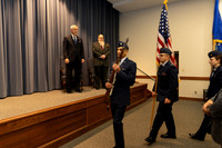 Color Guard arrives.