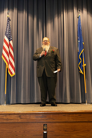 Retirement speech.