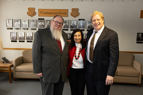 Me with Gary and his wife Michelle.